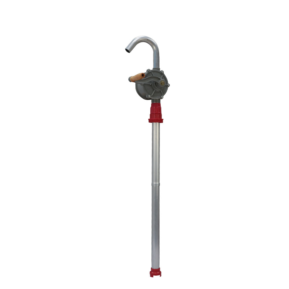 8 GPM Self Priming Aluminum Alloy Rotary Gas Oil Fuel Hand Pump Dispenser