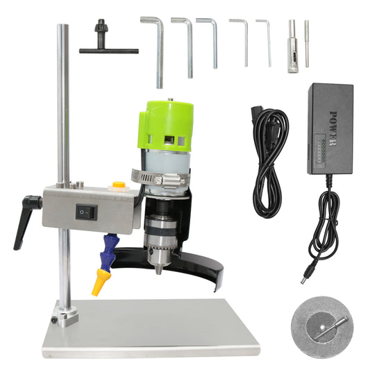 Transform Glass & Wine Bottles like a Pro with 7-Speed Electric Bottle Cutter - Ideal for Square, Round and Irregular Glass Ceramics - DIY Kit