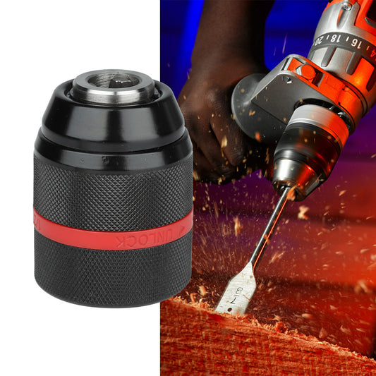 Hand Drill Chuck 1/2‑20UNF Mount 2~13mm Self Tighten Drill Chuck for Multiple Purposes