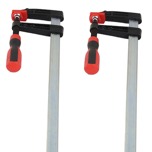 4Pcs Heavy Duty F Clamps Woodworking Bar Clips Quick Slide DIY Hand Tool Kit 80*600mm