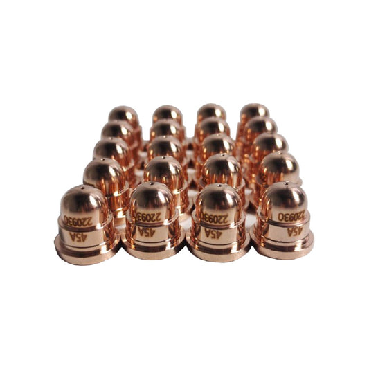 20Pcs 220930 Plasma Cutter Nozzle Fit For Hypertherm Powermax 45XP/65/85/105