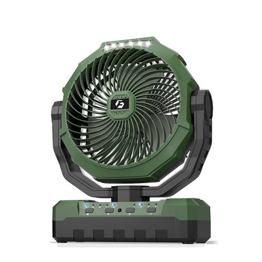 24000mAh Camping Fan Rechargeable Battery Operated Fan USB Table Fan