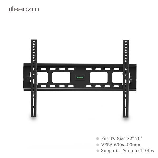 TMW600 32-70" Flat Tilting TV Wall Mount  with Spirit Level